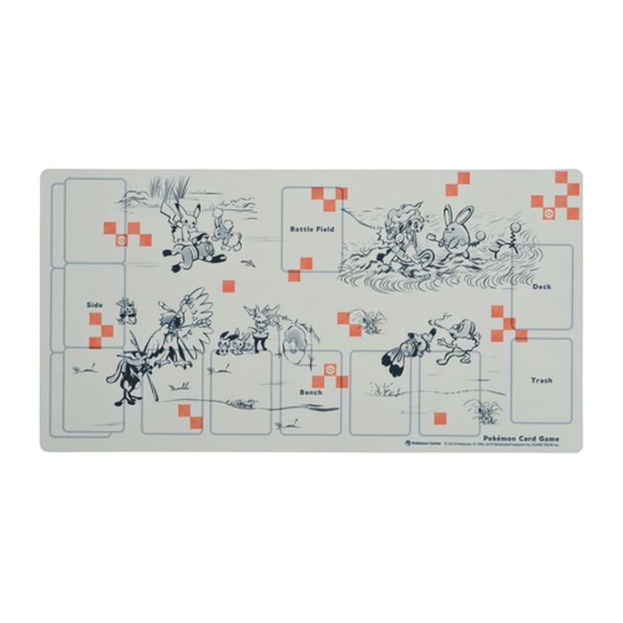 〔状態A-〕プレイマット『ぽけもん戯画』【サプライ】{-}