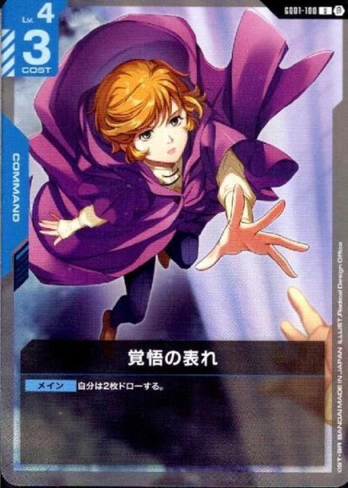 覚悟の表れ(ベータ版) {GC-BETA-GD01-100}