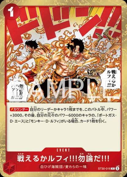 戦えるかルフィ!!!勿論だ!!!
