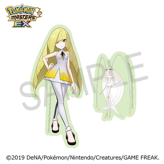 【グッズ-ステッカー】『ポケモンマスターズ EX』 バディーズ ダイカットステッカーセット/ルザミーネ&フェローチェ