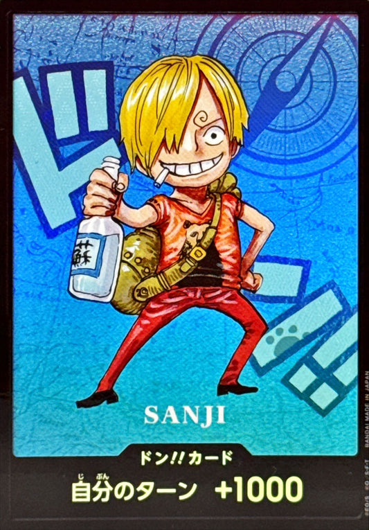 DON!! Card (SD Character / Sanji) [-]{-}