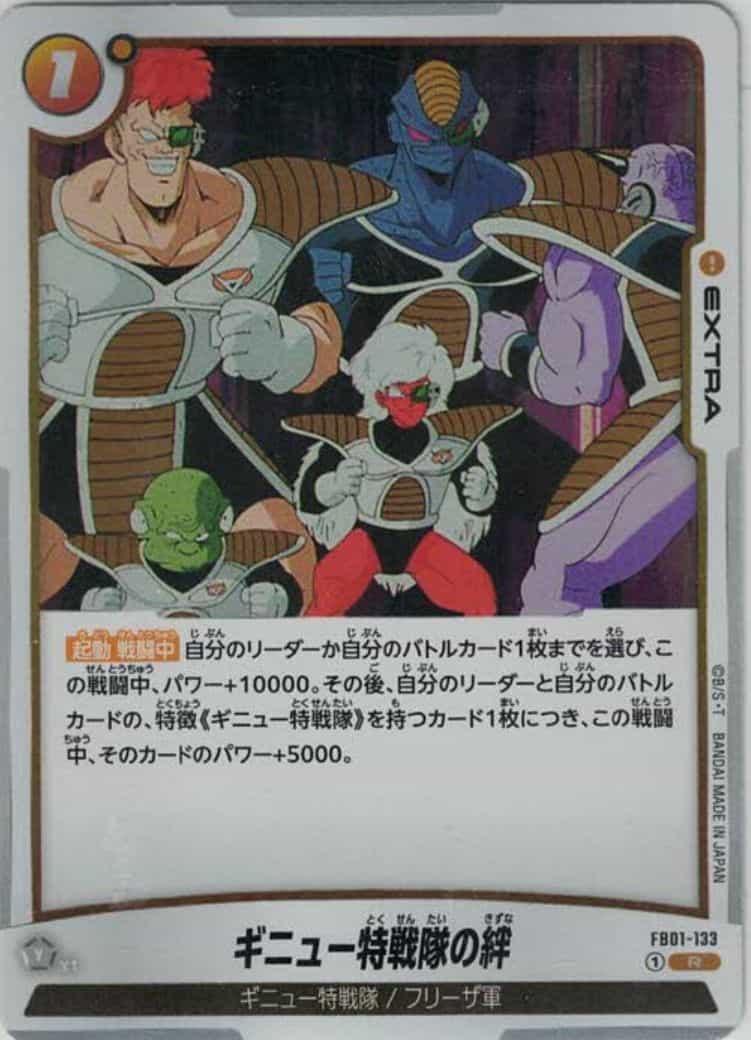 ギニュー特戦隊の絆