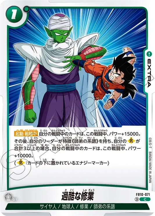 過酷な修業 {DB-FB10-071}