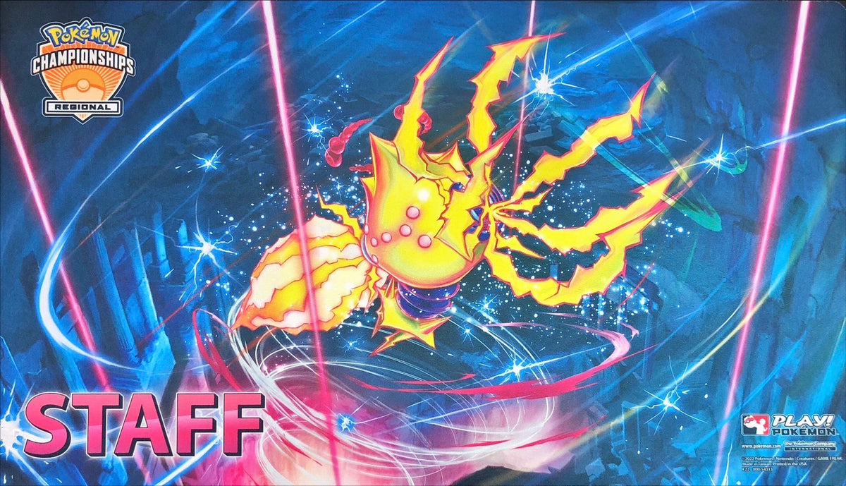 〔状態A-〕プレイマット『海外/レジエレキ(STAFF)※』【サプライ】{-}