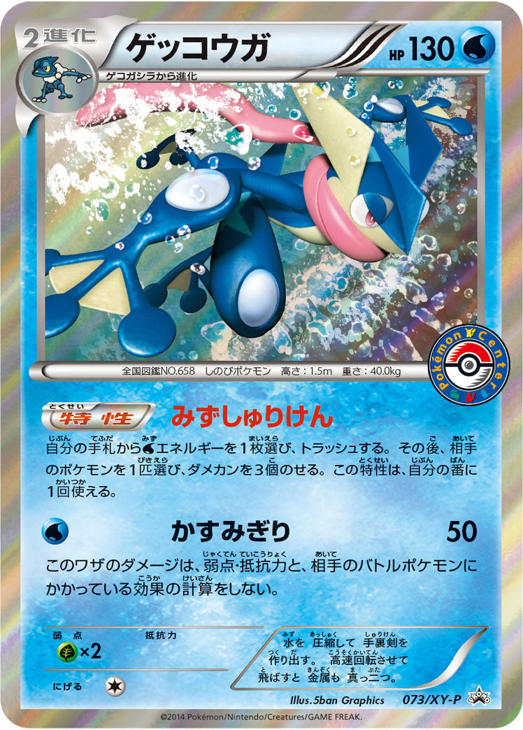 〔状態B〕ゲッコウガ【P】{073/XY-P}