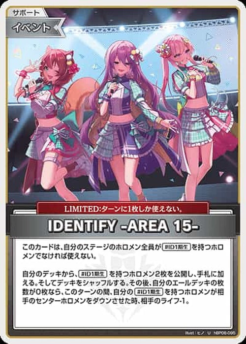 IDENTIFY -AREA 15-(U) {HO-hBP06-095U}