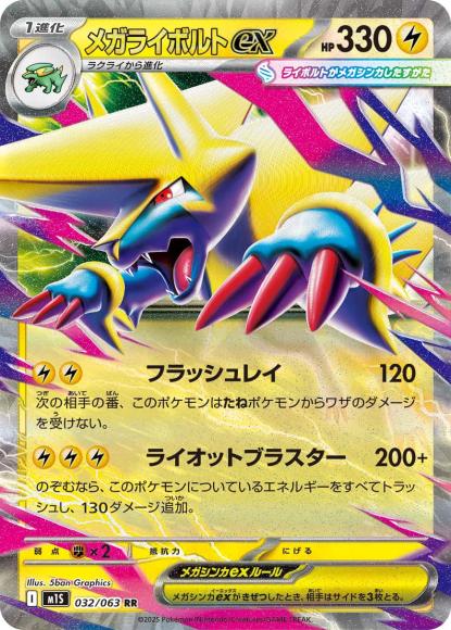Mega Manectric ex (RR)