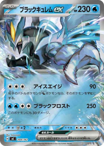 ブラックキュレムex(ミラー)(M) {PK-MC-M204}