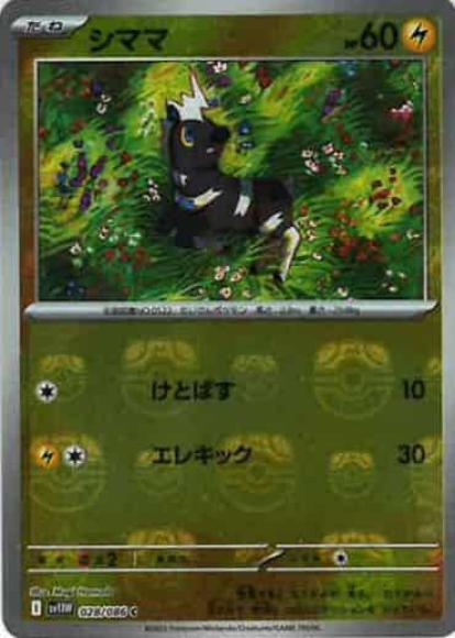 シママ(マスターボールミラー)(M) {PK-SV11W-MA028-01}