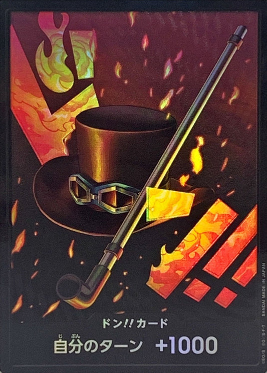 DON!! Card (foil/Sabo/Hat & Pipe)[-]{-}