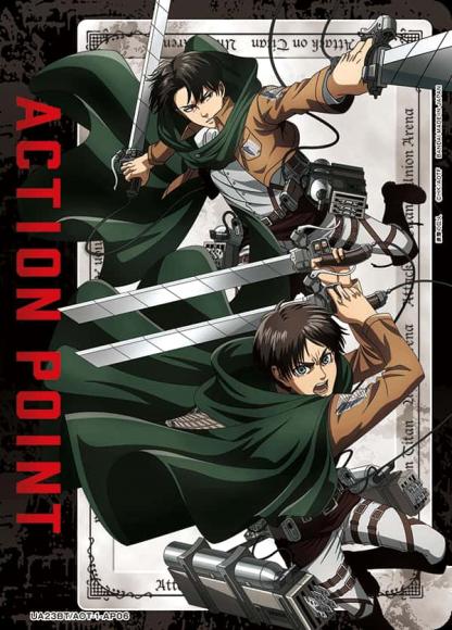 アクションポイントカード(エレン・リヴァイ) {UA-UA23BT-AOT-1-AP06}