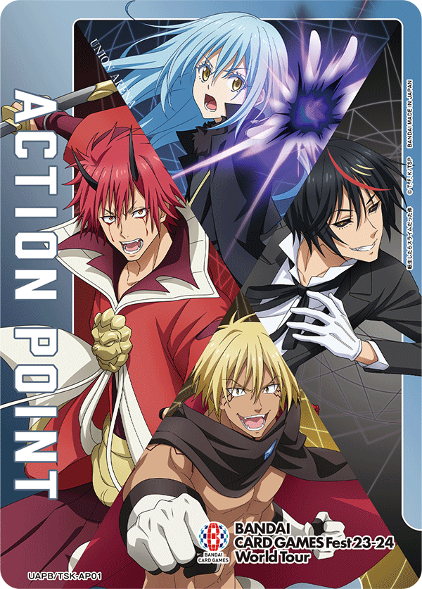 ACTION POINT(リムル&ベニマル&ディアブロ&ヴェルドラ)(AP) {UA-UAPB-TSK-AP01}