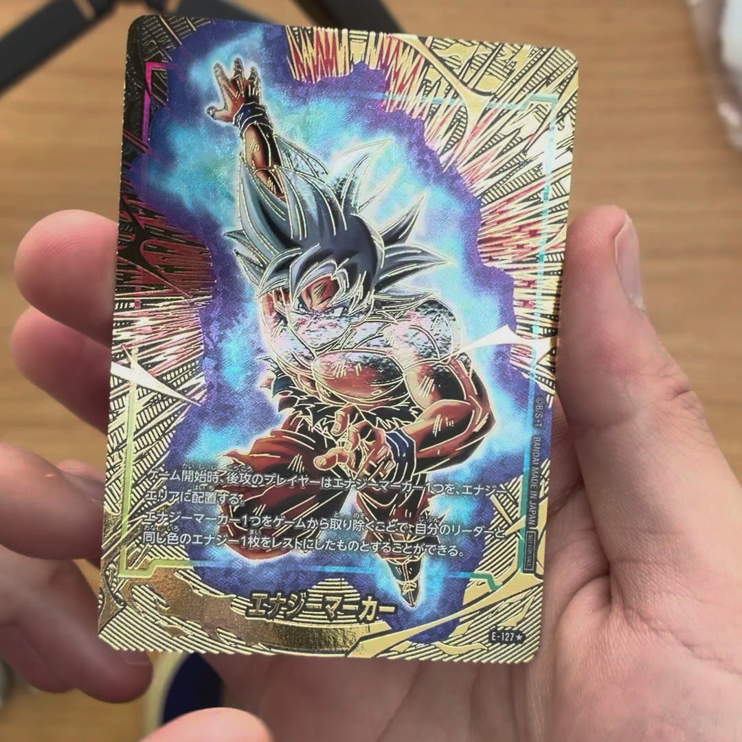 Energy Marker (Son Goku/Parallel/Gold Lettering) {DB-E-127-01}