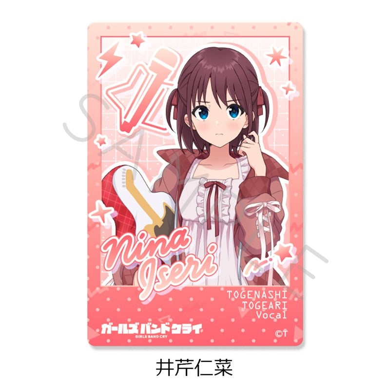 【グッズ-カード】ガールズバンドクライ クリアカード(全6種トレーディング)【アニメイト先行販売】