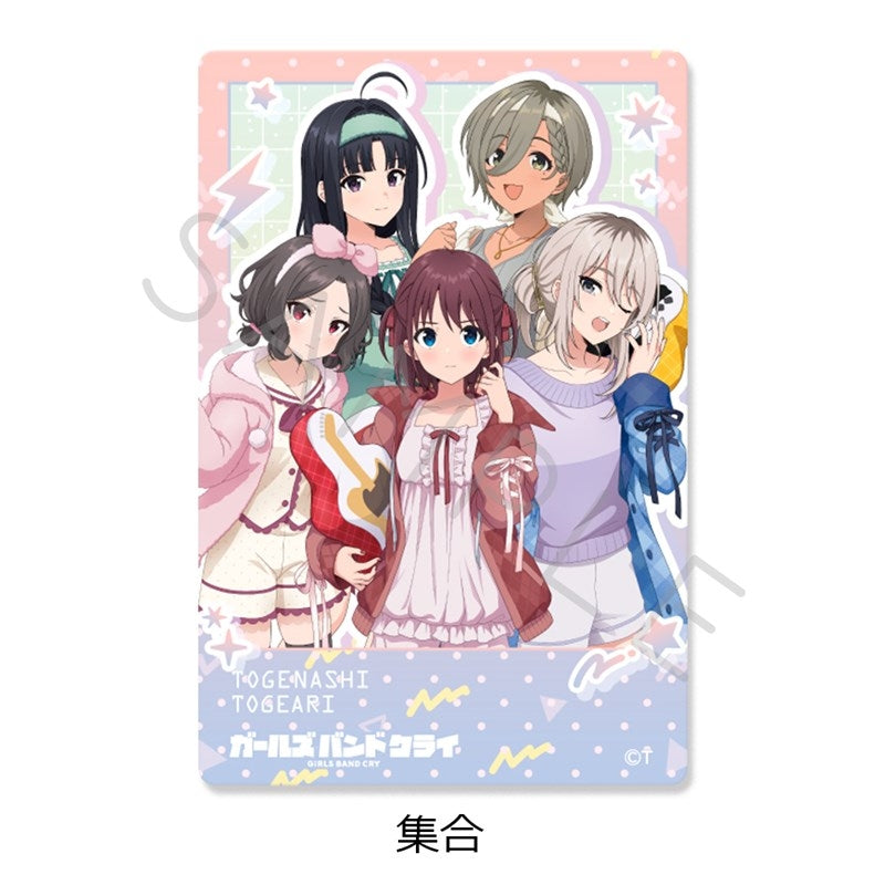 【グッズ-カード】ガールズバンドクライ クリアカード(全6種トレーディング)【アニメイト先行販売】