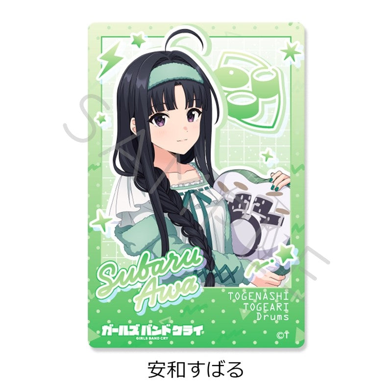 【グッズ-カード】ガールズバンドクライ クリアカード(全6種トレーディング)【アニメイト先行販売】