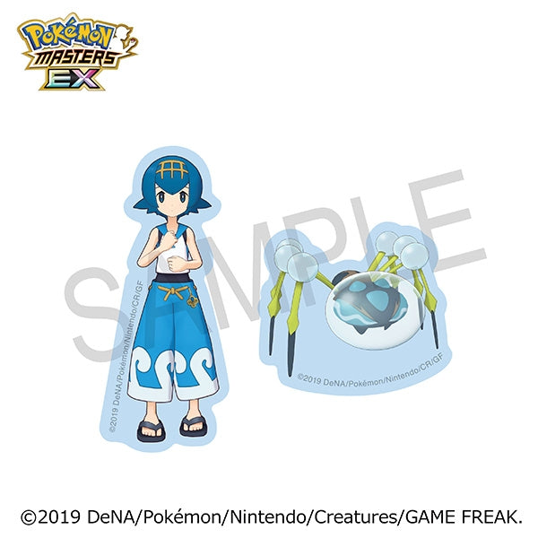 【グッズ-ステッカー】『ポケモンマスターズ EX』 バディーズ ダイカットステッカーセット／スイレン＆オニシズクモ