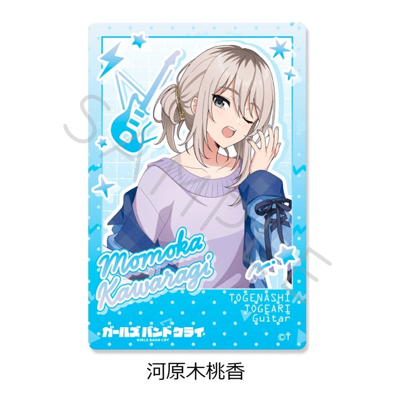 【グッズ-カード】ガールズバンドクライ クリアカード(全6種トレーディング)【アニメイト先行販売】