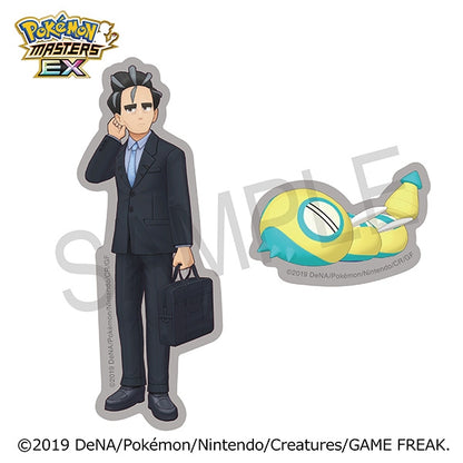 【グッズ-ステッカー】『ポケモンマスターズ EX』 バディーズ ダイカットステッカーセット／アオキ＆ノココッチ（ふたふしフォルム）